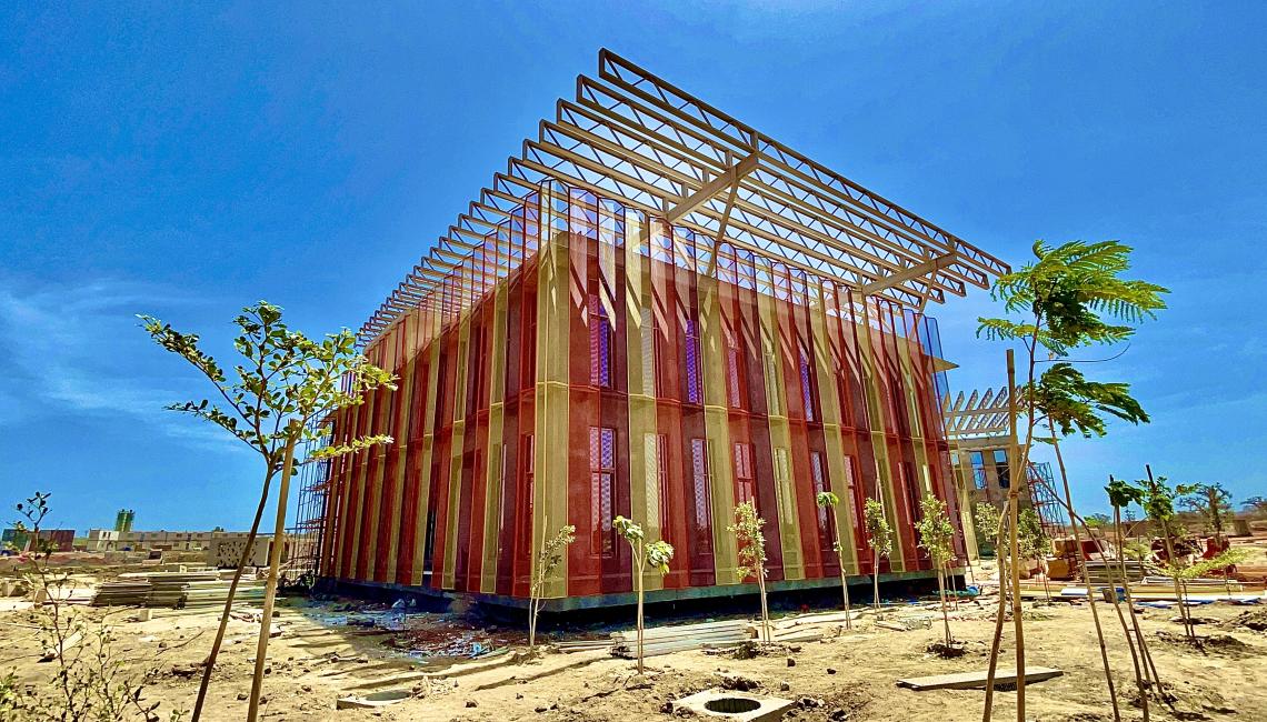 Etat d'avancement des travaux du chantier du PTN du Sénégal à Diamniadio (19-05-2022)
